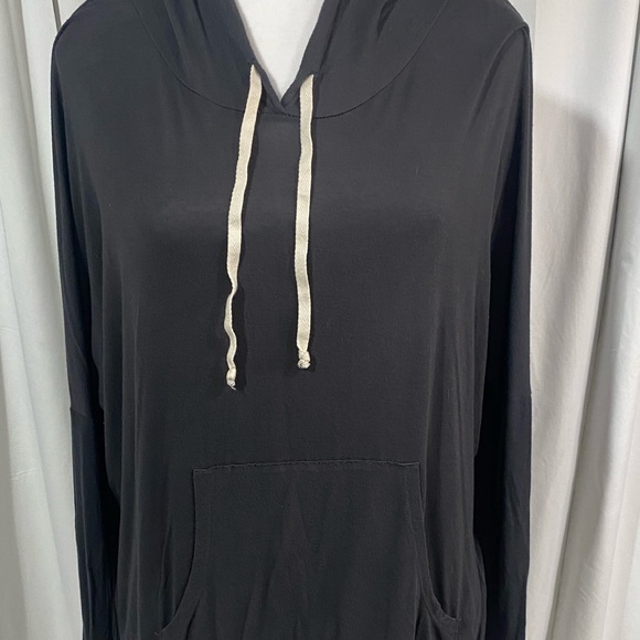 Acemi Women’s Gray Pullover Hoodie Size Medium Loungewear Outdoor Comfy Cozy - Picture 4 of 8